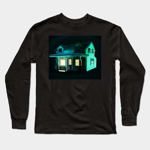 Will's house Long Sleeve T-Shirt by ViktorKorpiDesigns